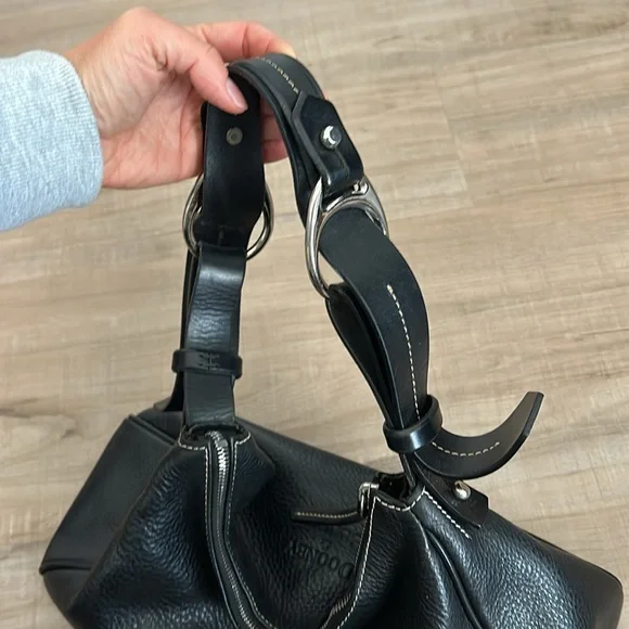 Dooney & Bourke Black Satchel - Picture 4 of 6